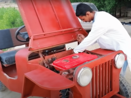Khanewal student makes car from motorcycle