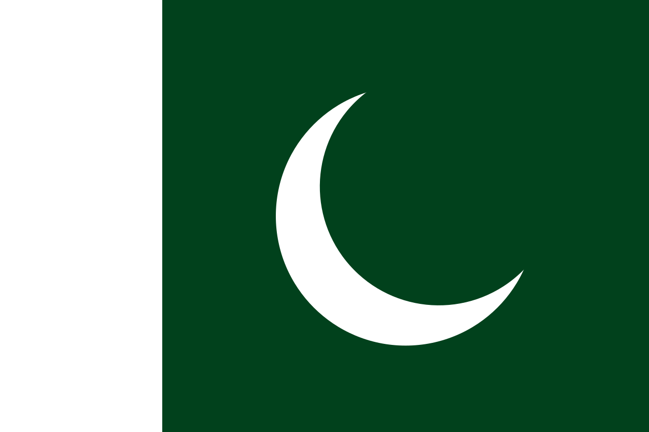 Pakistan Flag without star