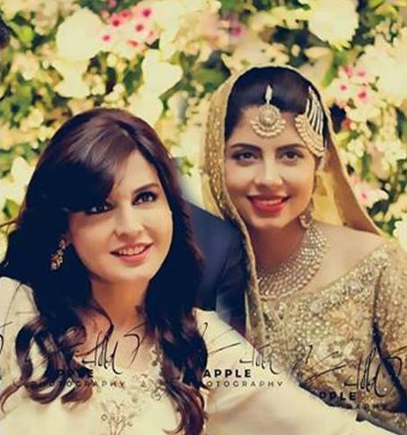 Mahnoor Baloch and Laila Hameed