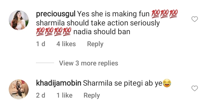 Nadia Khan vs Sharmila faruqi 2