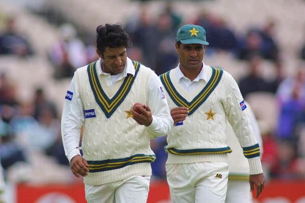 Salim Malik Wasim Akram Waqar Younis