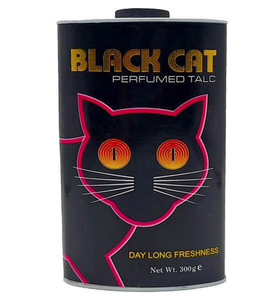 Black Cat Talcum Powder