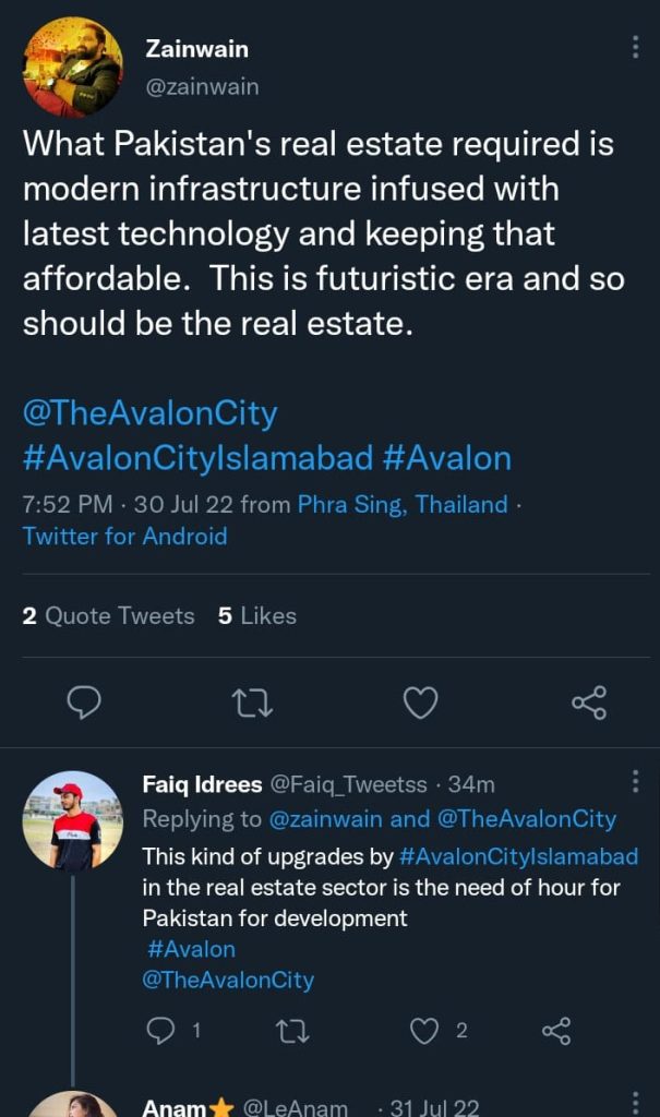 Avalon City Islamabad